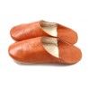 Moroccan slippers made of natural leather