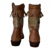 Berber boots with kilim and tassels